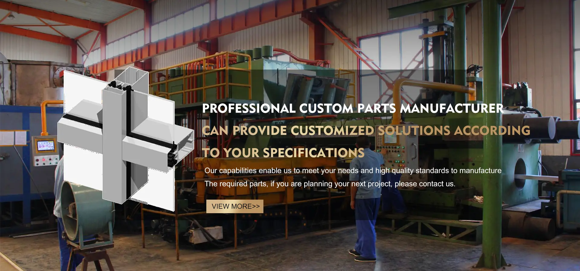 Perfiles de aluminio industrial de alta calidad
