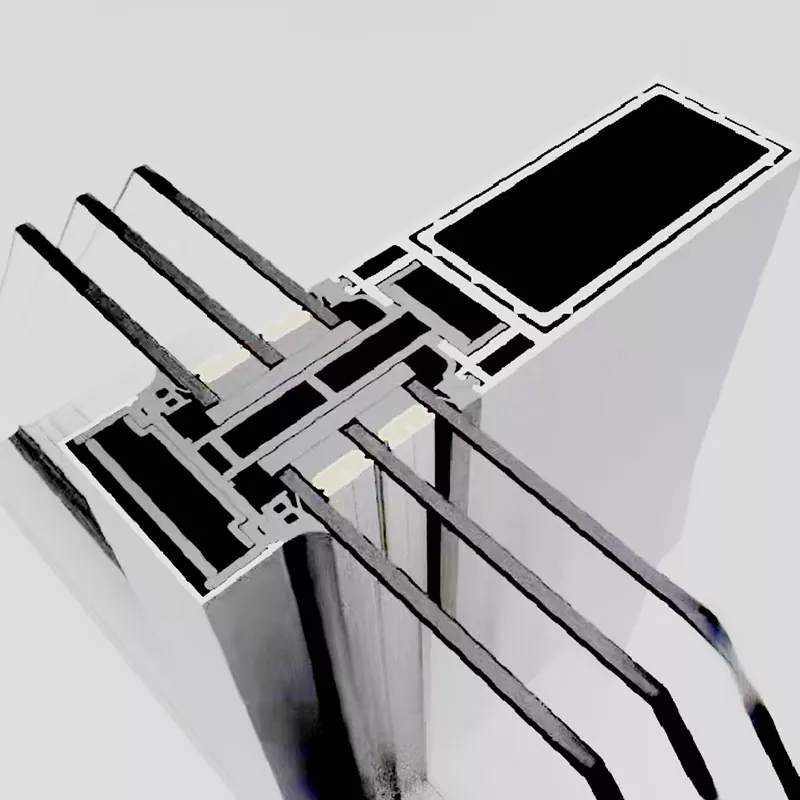 ¿Cómo afectan los perfiles de muro cortina a la eficiencia térmica de un edificio?