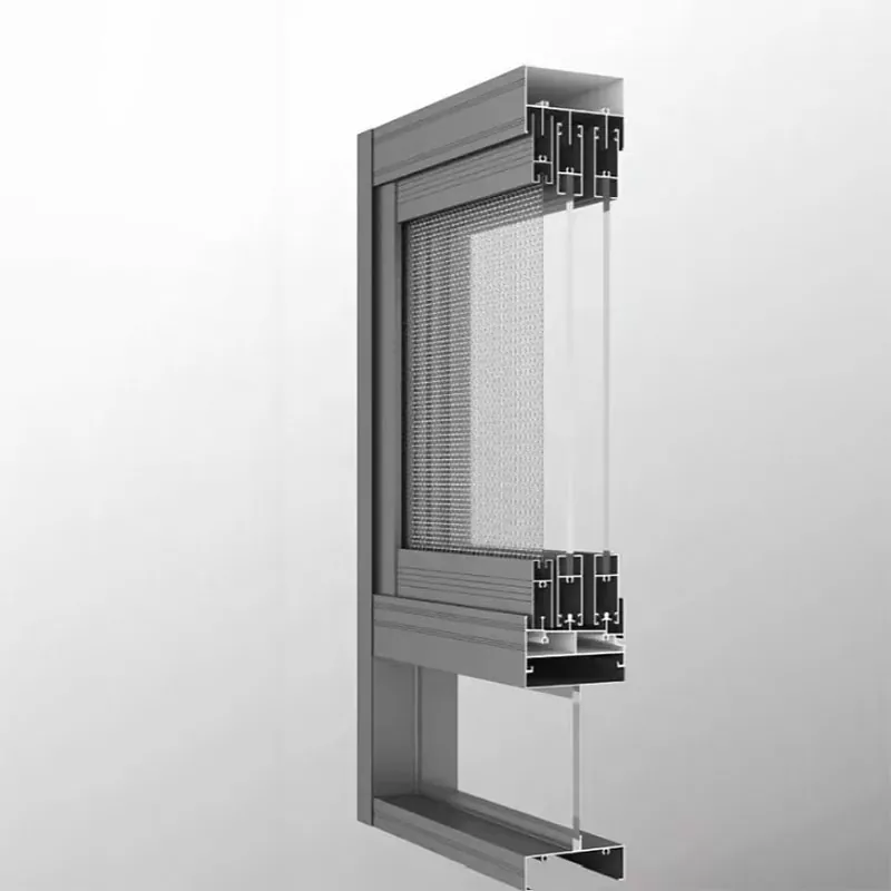 Perfiles de ventana deslizante de aislamiento roto
