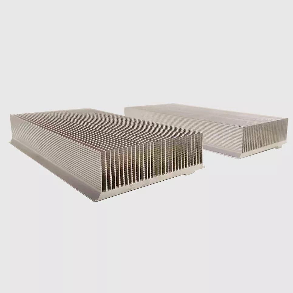 Perfiles de aluminio de radiador industrial múltiple